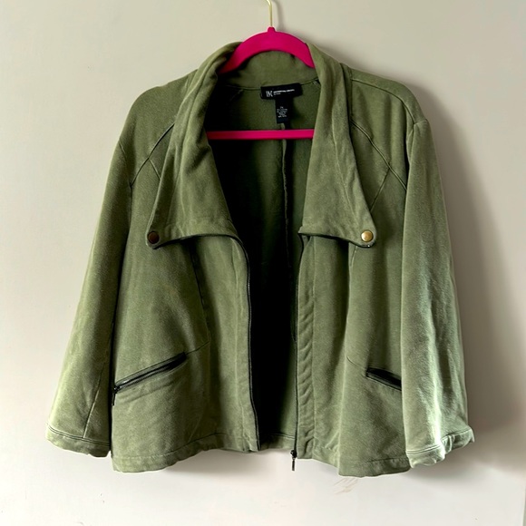 INC International Concepts Jackets & Blazers - Moto Jacket